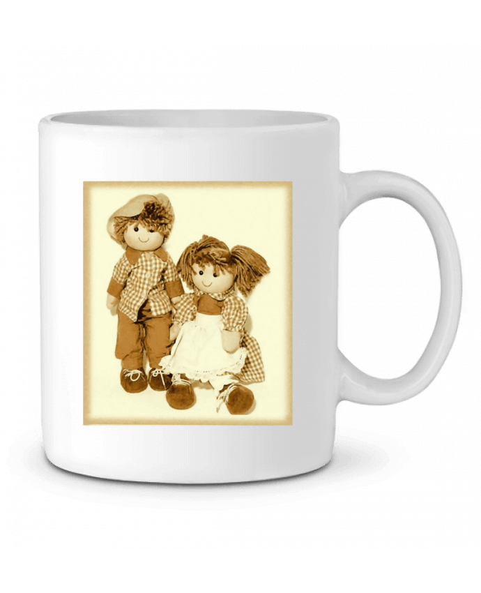 Mug  Gavroche, fileette et garçon. par Bief Designs.