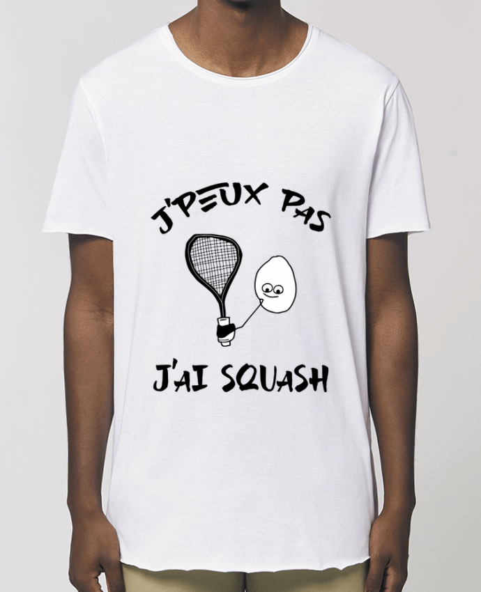 Tee-shirt Homme J'peux pas j'ai squash Par  Cherichouc