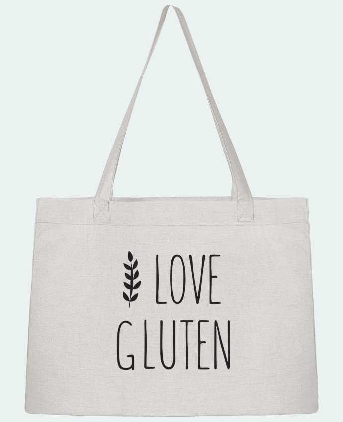 Sac Shopping I love gluten by Ruuud par Ruuud