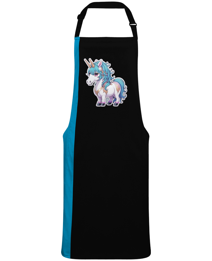 Two-tone long Apron Licorne by  On My Digital Path