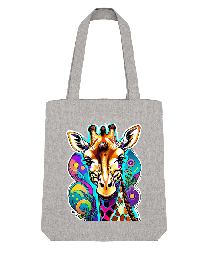 Tote Bag Stanley Stella Visuel Girafe par On My Digital Path 
