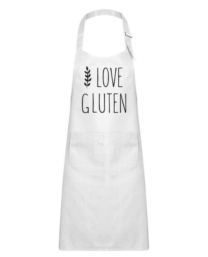 Tablier Enfant I love gluten by Ruuud par Ruuud