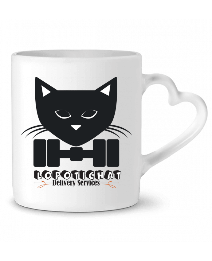 Mug coeur Lopotichat Delivery Service par Graphy-Tales