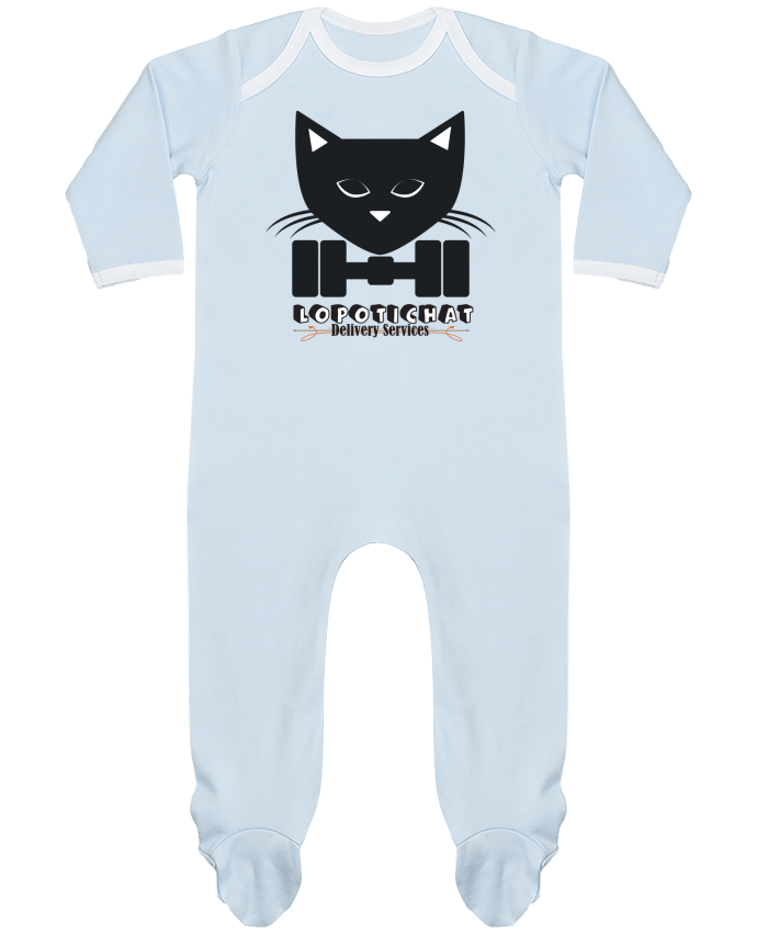 Body Pyjama Bébé Lopotichat Delivery Service par Graphy-Tales