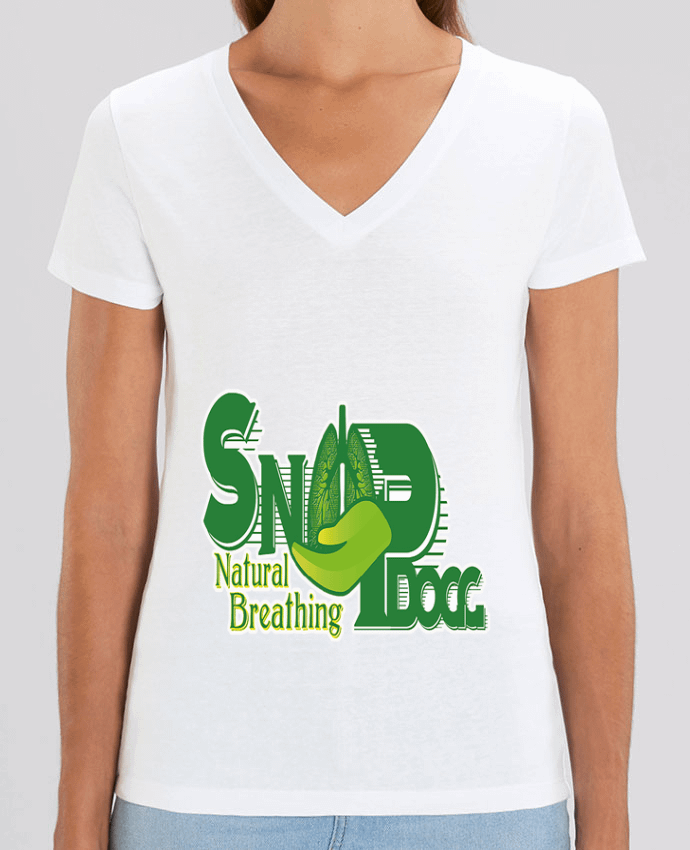 Tee-shirt femme Snoopdogg fun Job Par  Graphy-Tales