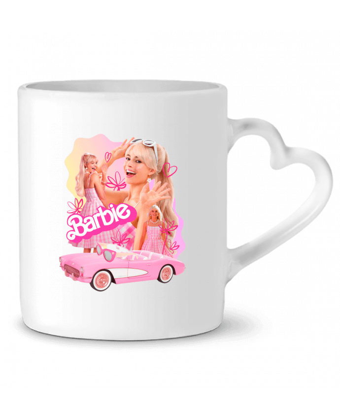 Mug coeur Barbie Style par 21twentyone