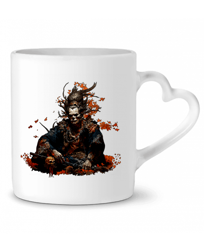 Mug coeur Samurai_1 par Moraan