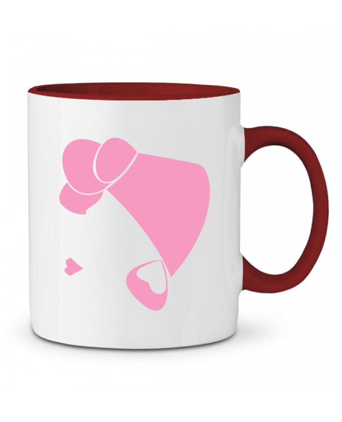 Mug bicolore Profil de femme SALLYSHIITAKE
