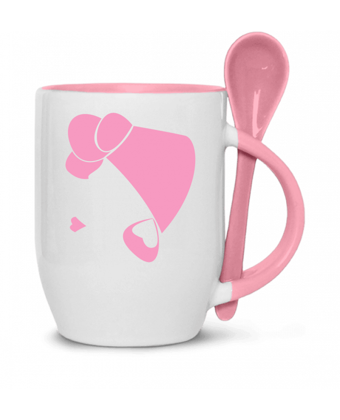  Tasse cuillère Profil de femme par SALLYSHIITAKE