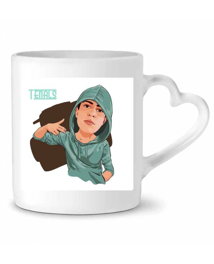 Mug coeur Tenals par Tenals