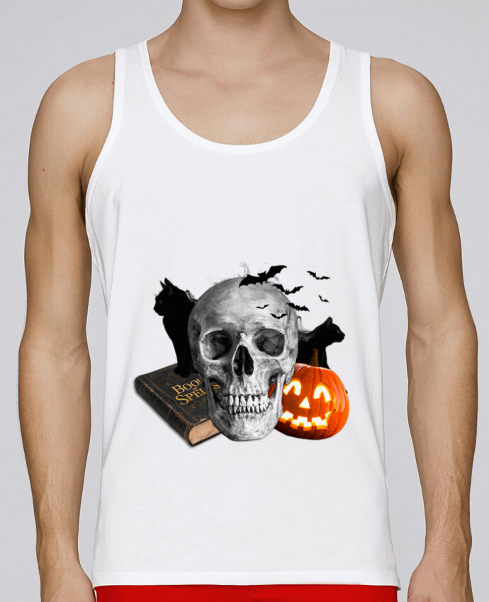 Débardeur homme Halloween style 21 par 21twentyone 100% coton bio