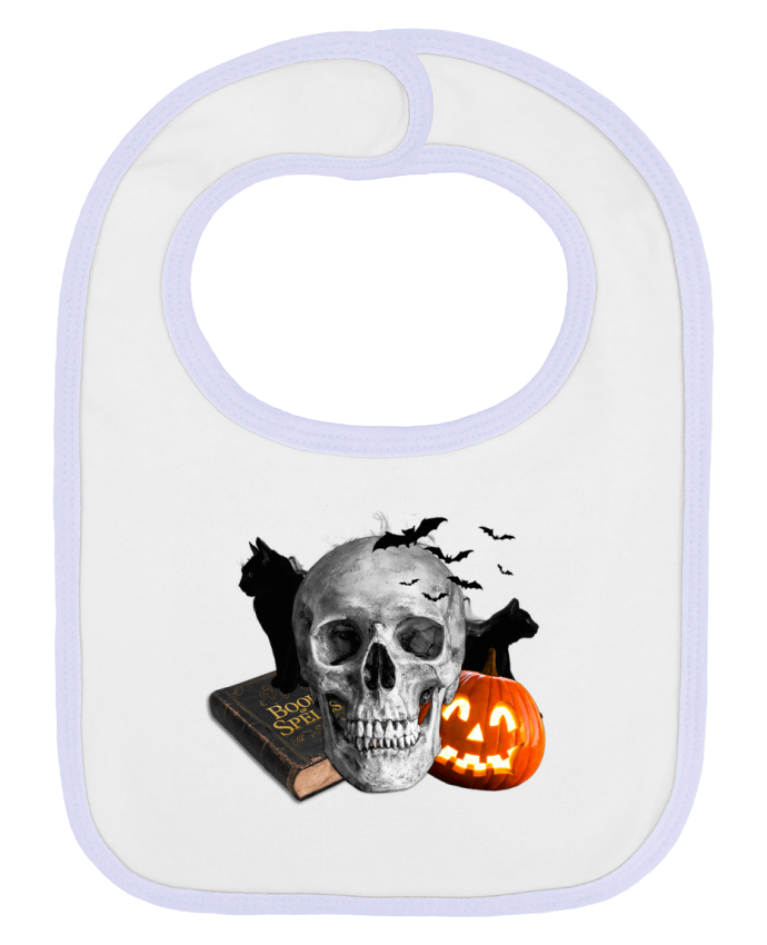 Bavoir bébé uni Halloween style 21 par 21twentyone