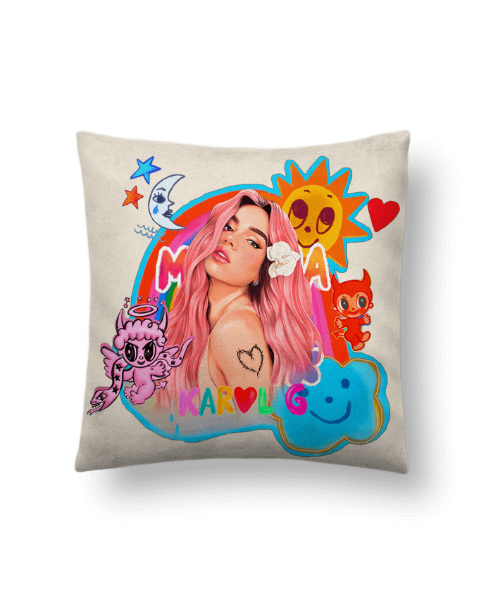 Coussin suédine Karol G style 21 par 21twentyone