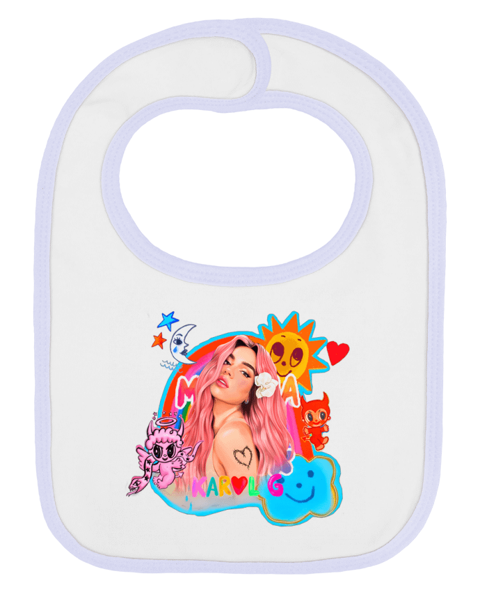 Bavoir bébé uni Karol G style 21 par 21twentyone