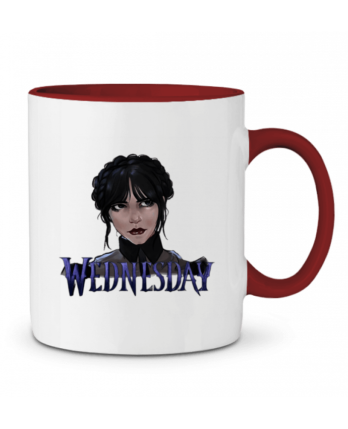 Mug bicolore wednesday addams style 21 21twentyone