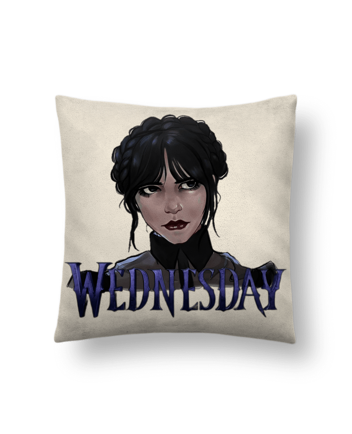 Coussin suédine wednesday addams style 21 par 21twentyone