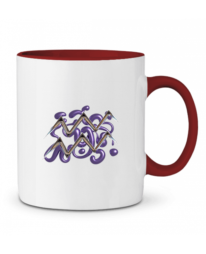 Mug bicolore Aquarius style 21 21twentyone