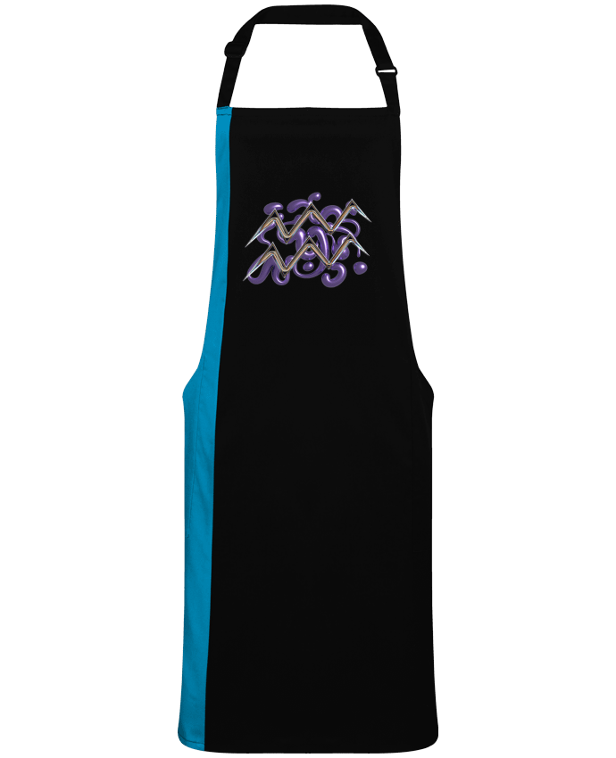 Tablier bicolore Aquarius style 21 par  21twentyone