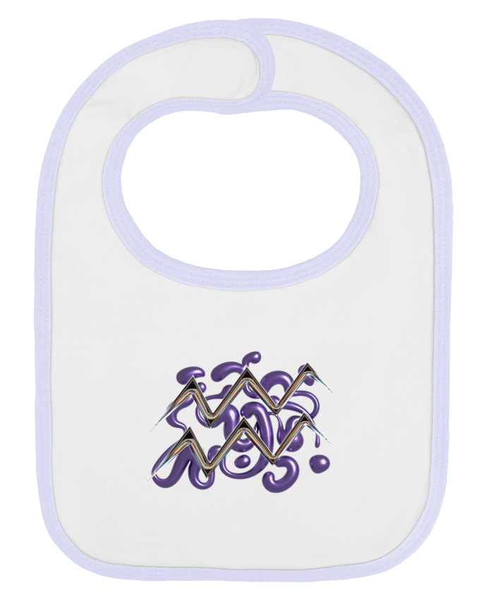Bavoir bébé uni Aquarius style 21 par 21twentyone
