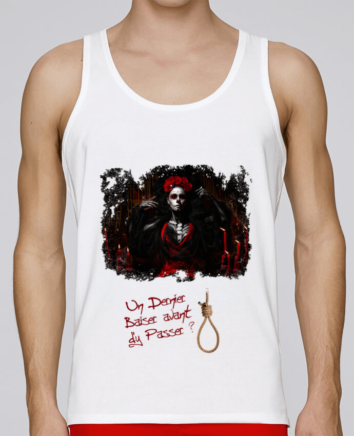 Débardeur homme Halloween Sexy Dead par Romain 100% coton bio