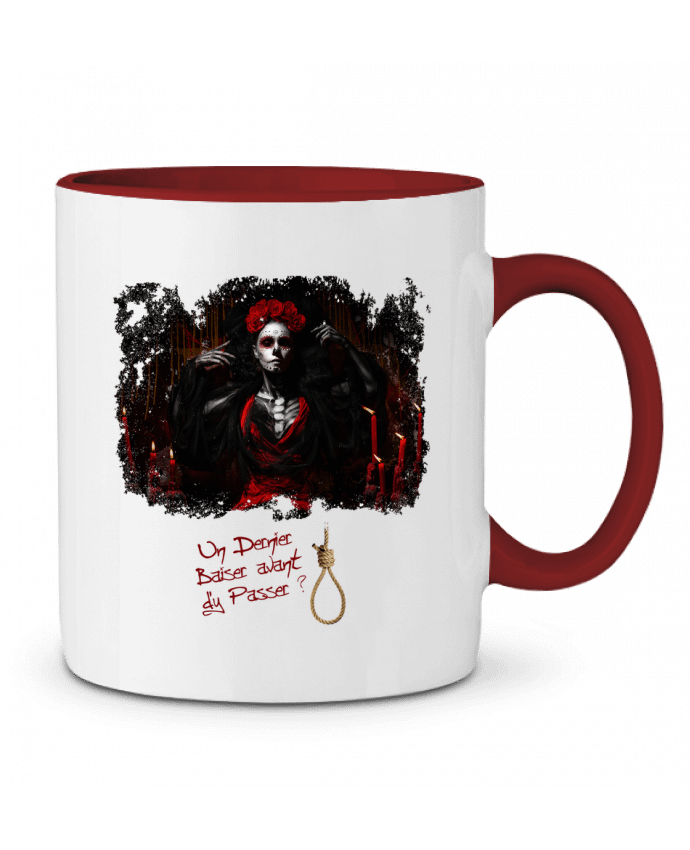 Mug bicolore Halloween Sexy Dead Romain