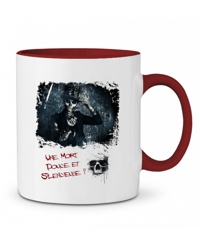 Mug bicolore Halloween La Mort Romain