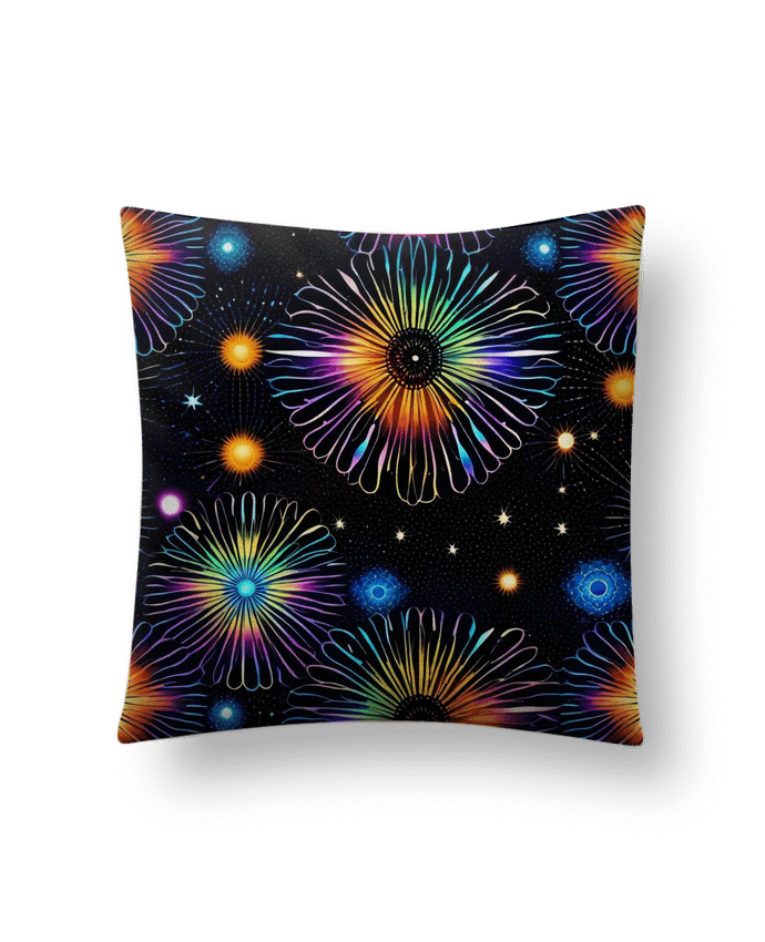 Coussin suédine MYSTIQUE COSMIQUE par Joar