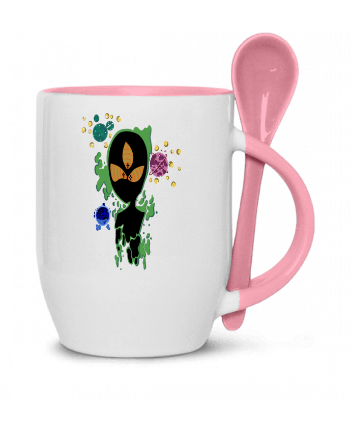  Tasse cuillère Alien verde par Modafoquitas
