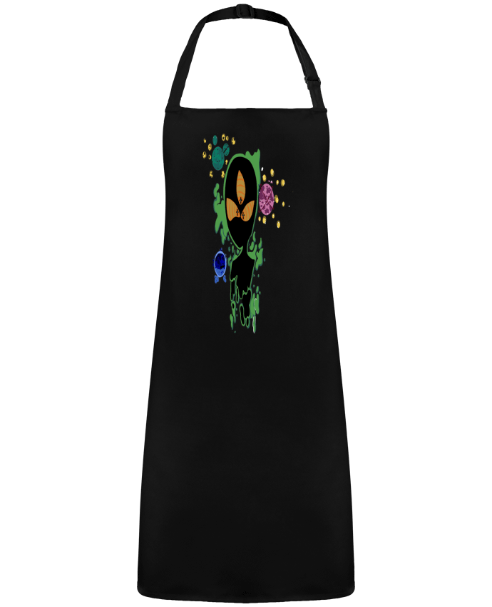 Tablier Alien verde par  Modafoquitas