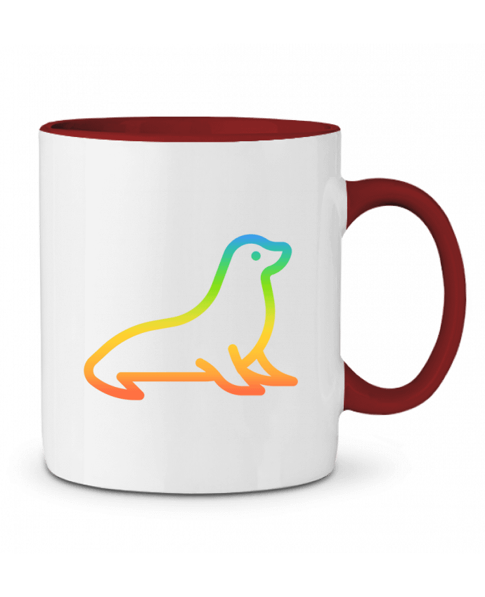 Mug bicolore LGBT QUANTIC EYE