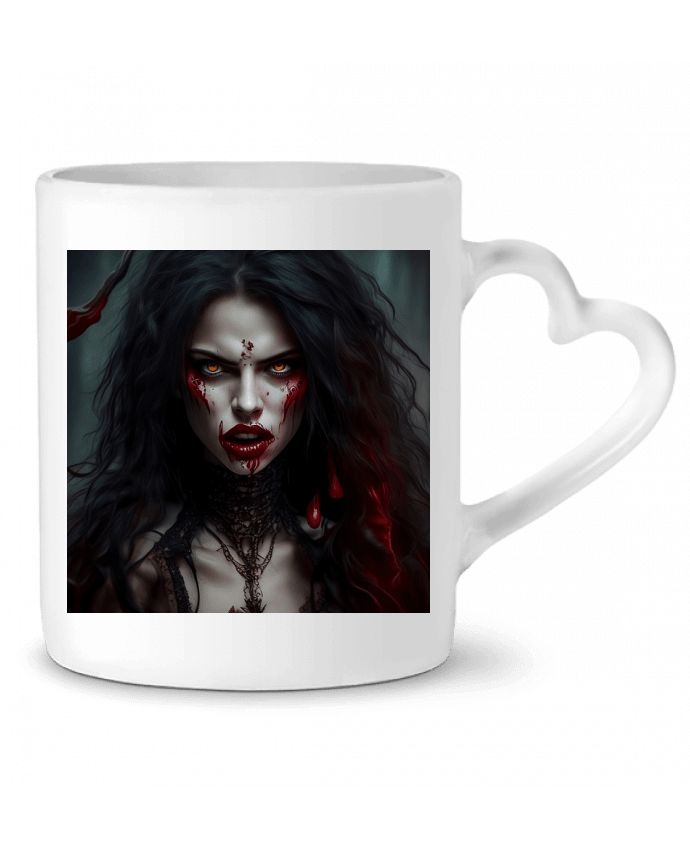 Mug coeur Wild Vampiress par Dark Juliettes