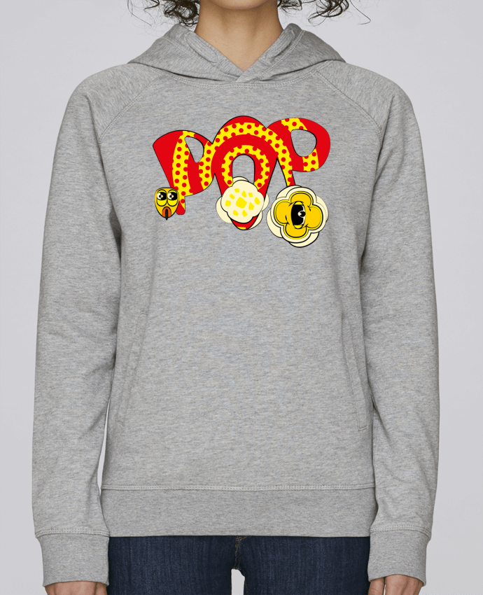 Sweat capuche femme POP par Santiaguen