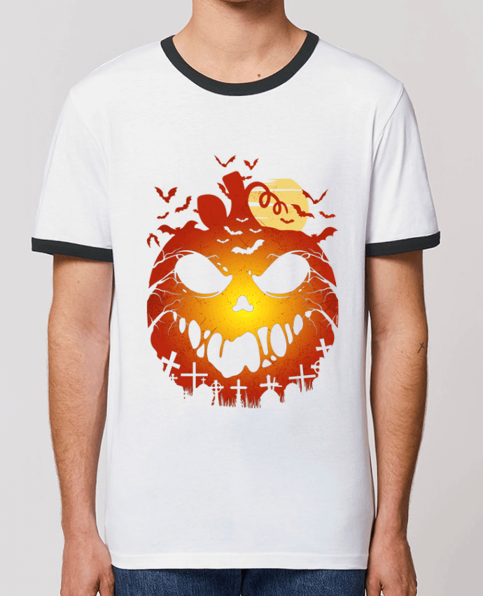 T-shirt Halloween Scary Pumpkin par LM2Kone