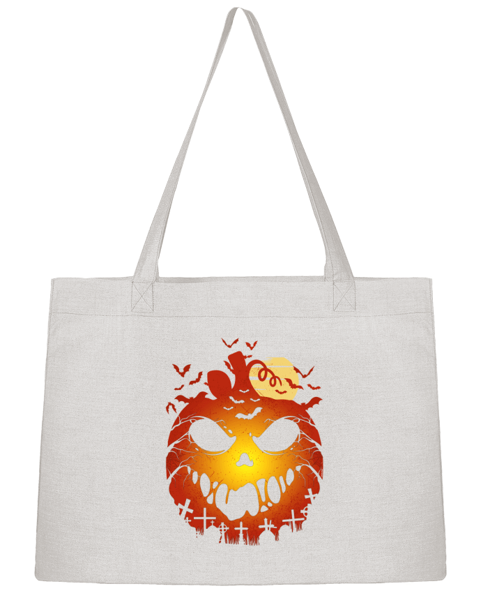 Sac Shopping Halloween Scary Pumpkin par LM2Kone