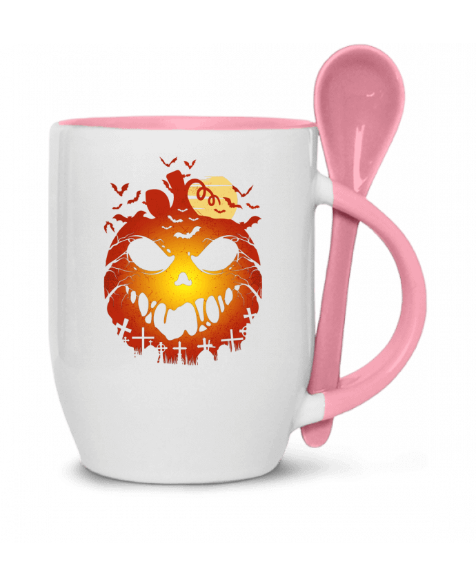  Tasse cuillère Halloween Scary Pumpkin par LM2Kone