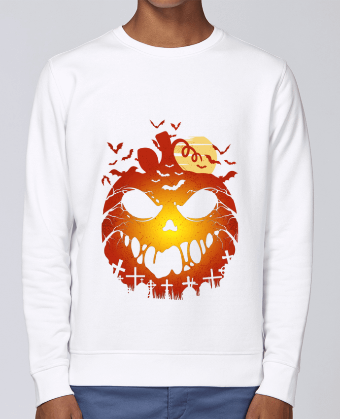 Sweatshirt Halloween Scary Pumpkin par LM2Kone