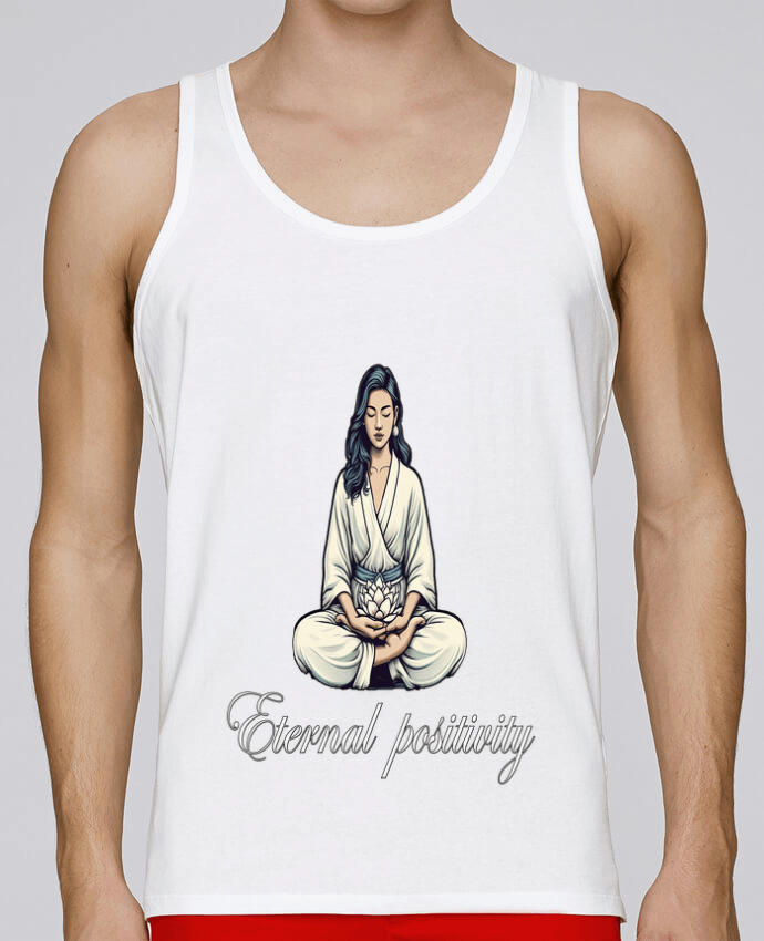 Débardeur homme Eternal positivity par Eternal Positivity 100% coton bio