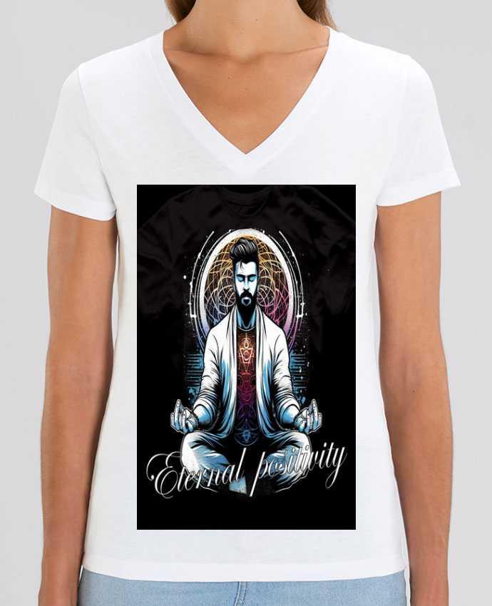 Tee-shirt femme meditation 5 Par  Eternal Positivity