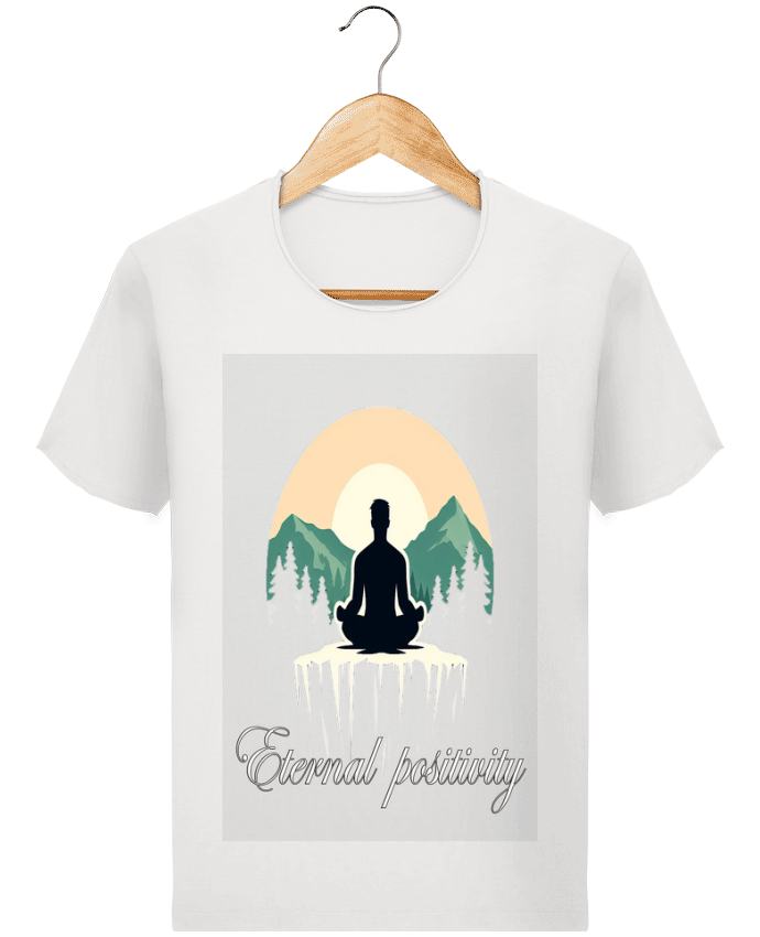  T-shirt Homme vintage meditation 7 par Eternal Positivity