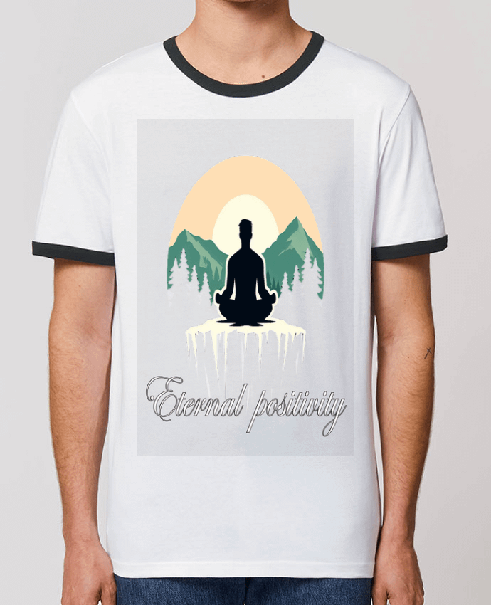 T-shirt meditation 7 par Eternal Positivity