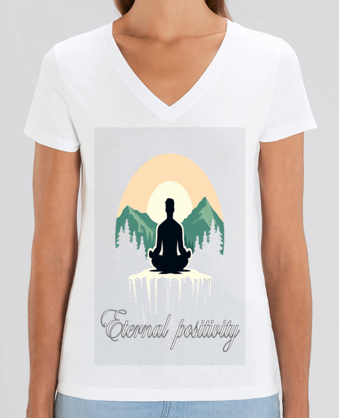 Tee-shirt femme meditation 7 Par  Eternal Positivity