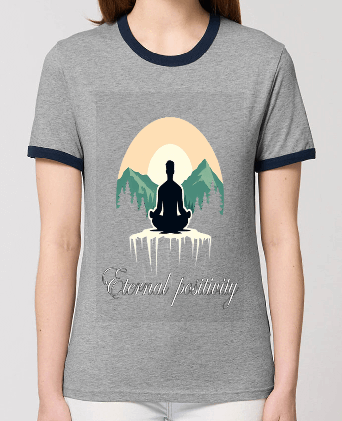 T-shirt meditation 7 par Eternal Positivity