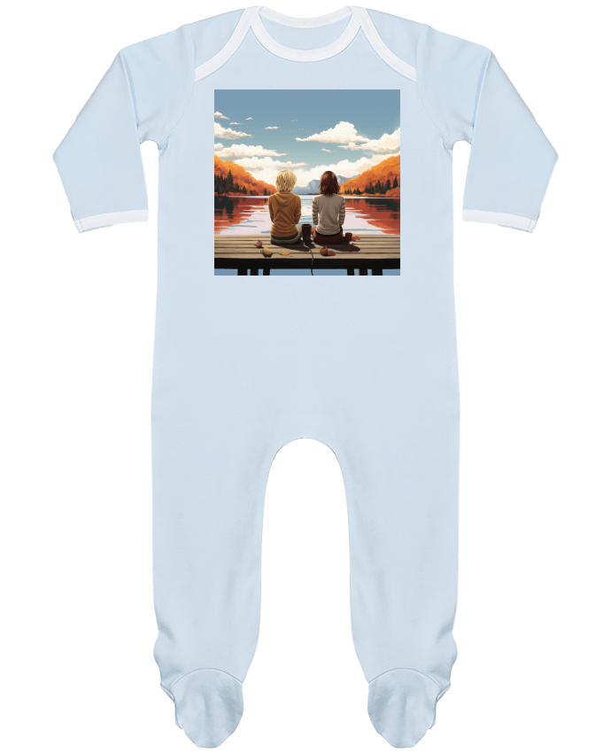 Body Pyjama Bébé L'heure d'été par ajarajar26
