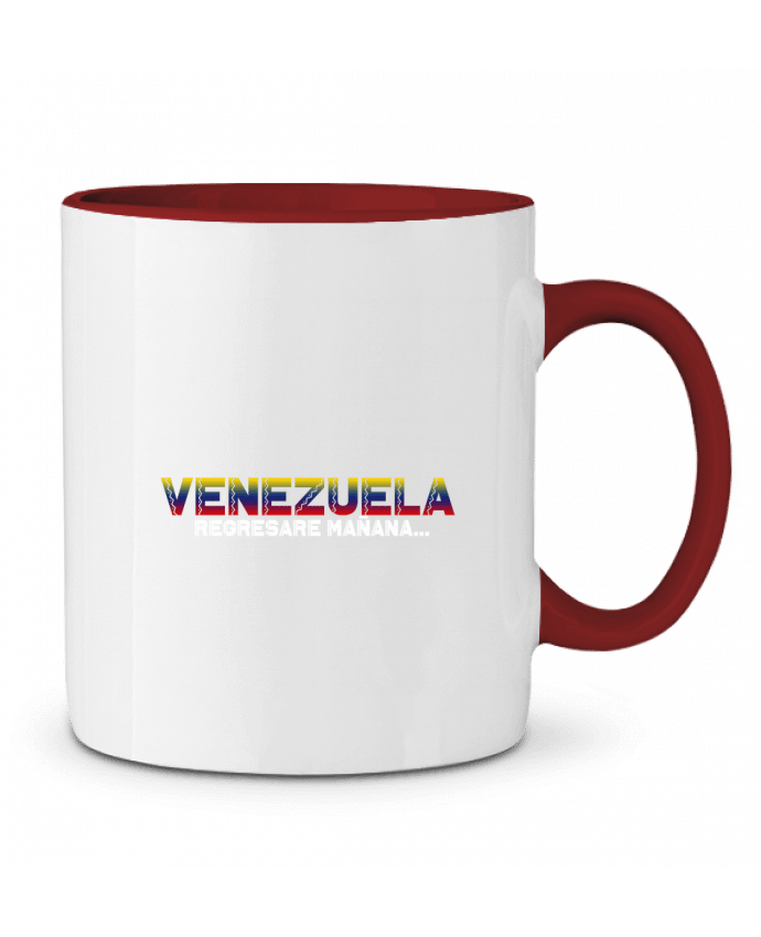 Mug bicolore venezuela,mañana regreso fer