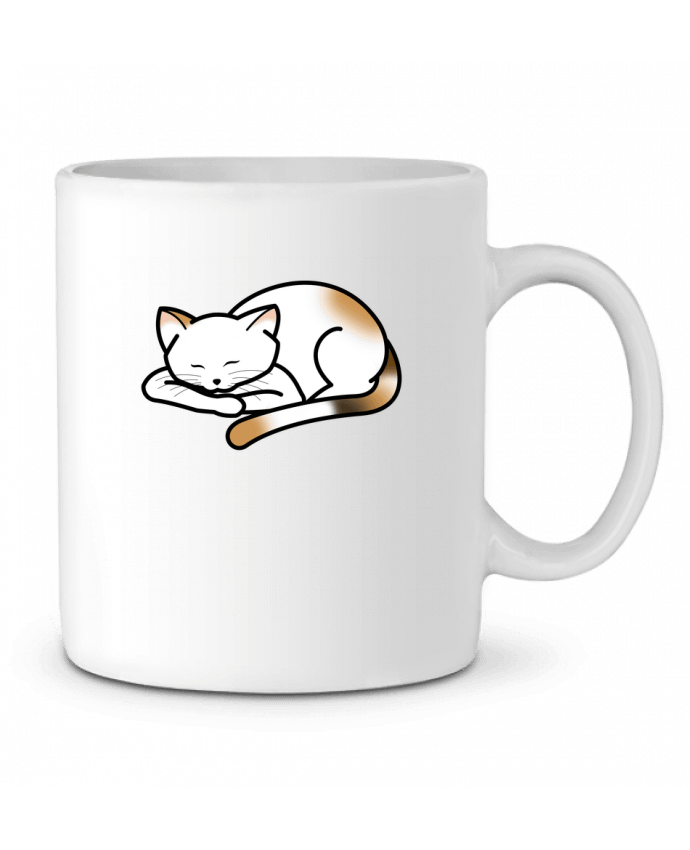 Mug  Petit chat endormi par Lamouchenoire