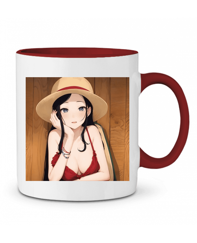 Mug bicolore Nico Robin fed_animes