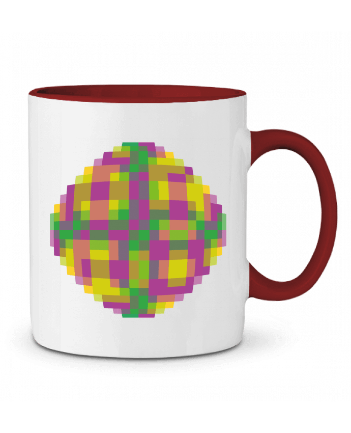Mug bicolore PIXEL Santiaguen
