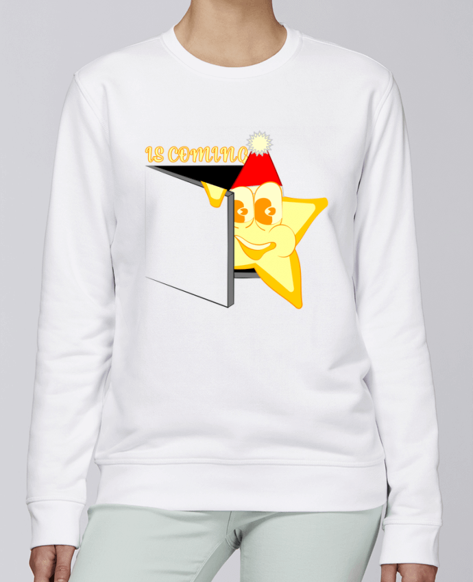 Sweatshirt IS COMING par Santiaguen