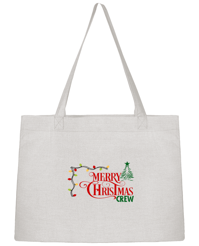 Sac Shopping Christmas Crew - Design aux couleurs des fêtes par DEVMA