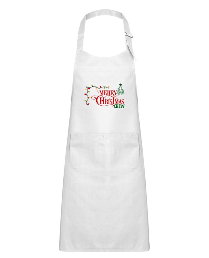 Tablier Enfant Christmas Crew - Design aux couleurs des fêtes par DEVMA